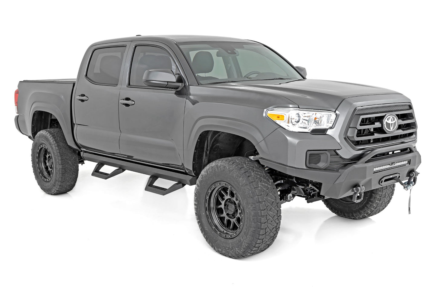 SRX2 Adj Aluminum Step | Double Cab | Toyota Tacoma 2WD/4WD (05-23)