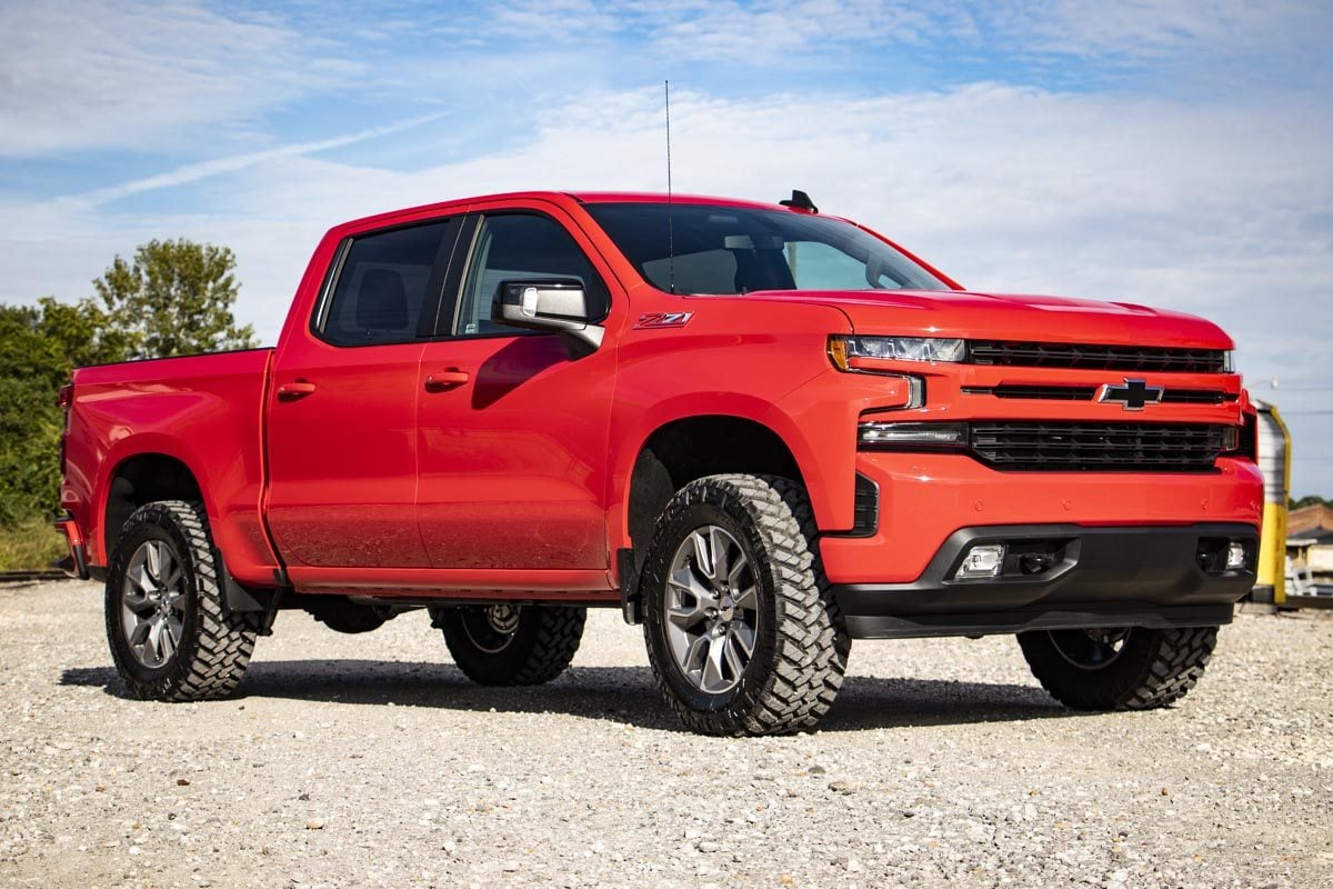 3.5 Inch Lift Kit | Rear Mono Leaf | Chevy Silverado 1500 (22-23)