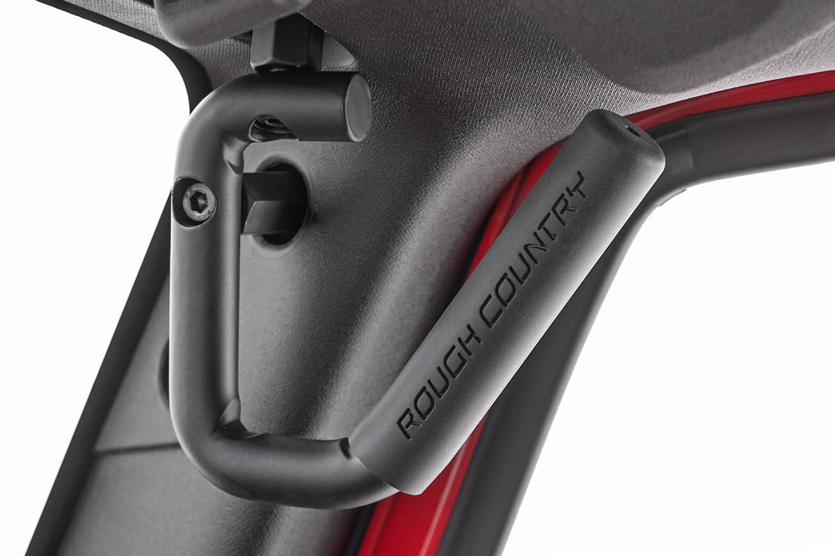 Grab Handles | Steel | Front | Black | Jeep Wrangler JK (2007-2018)