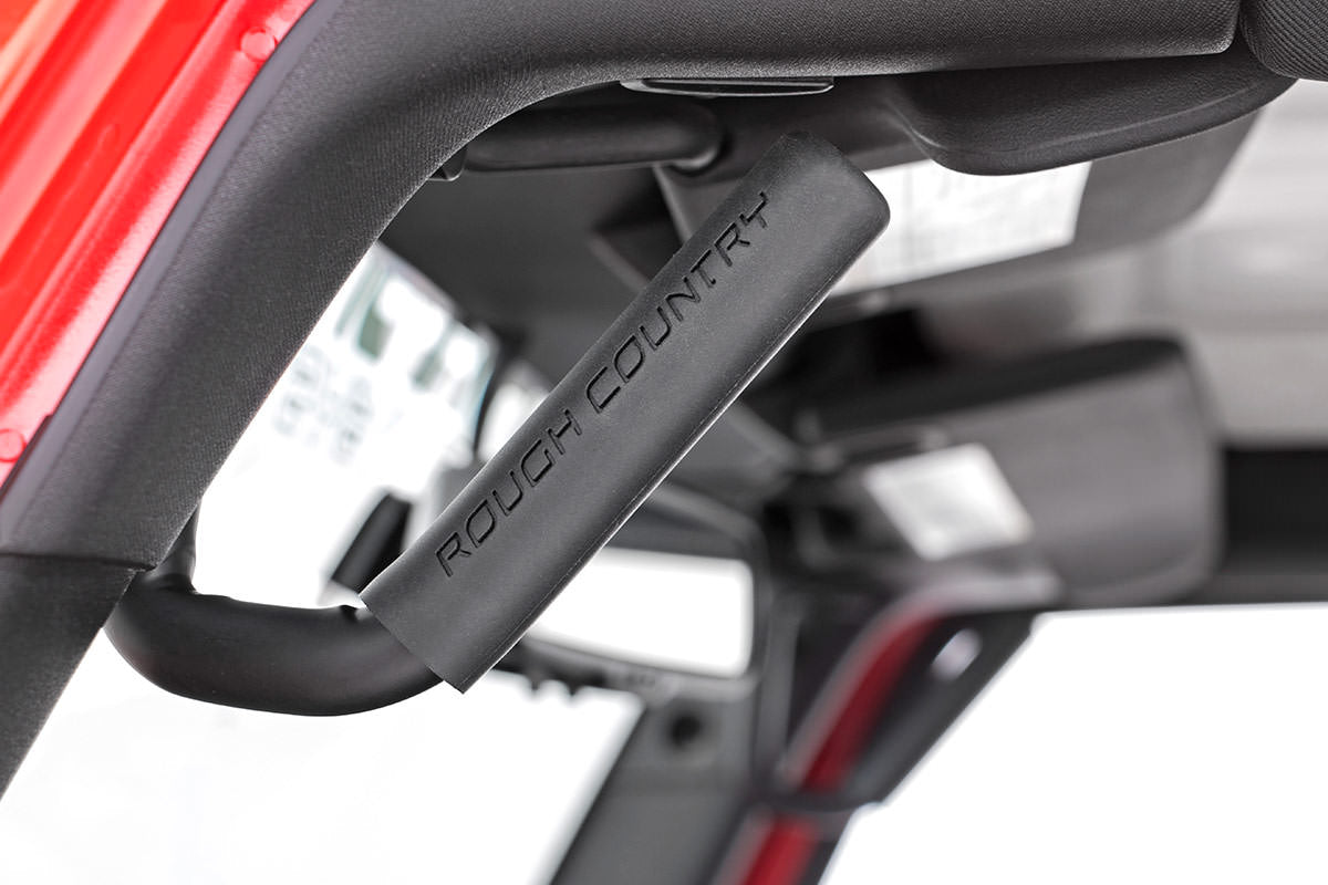 Grab Handles | Steel | Front | Black | Jeep Wrangler JK (2007-2018)