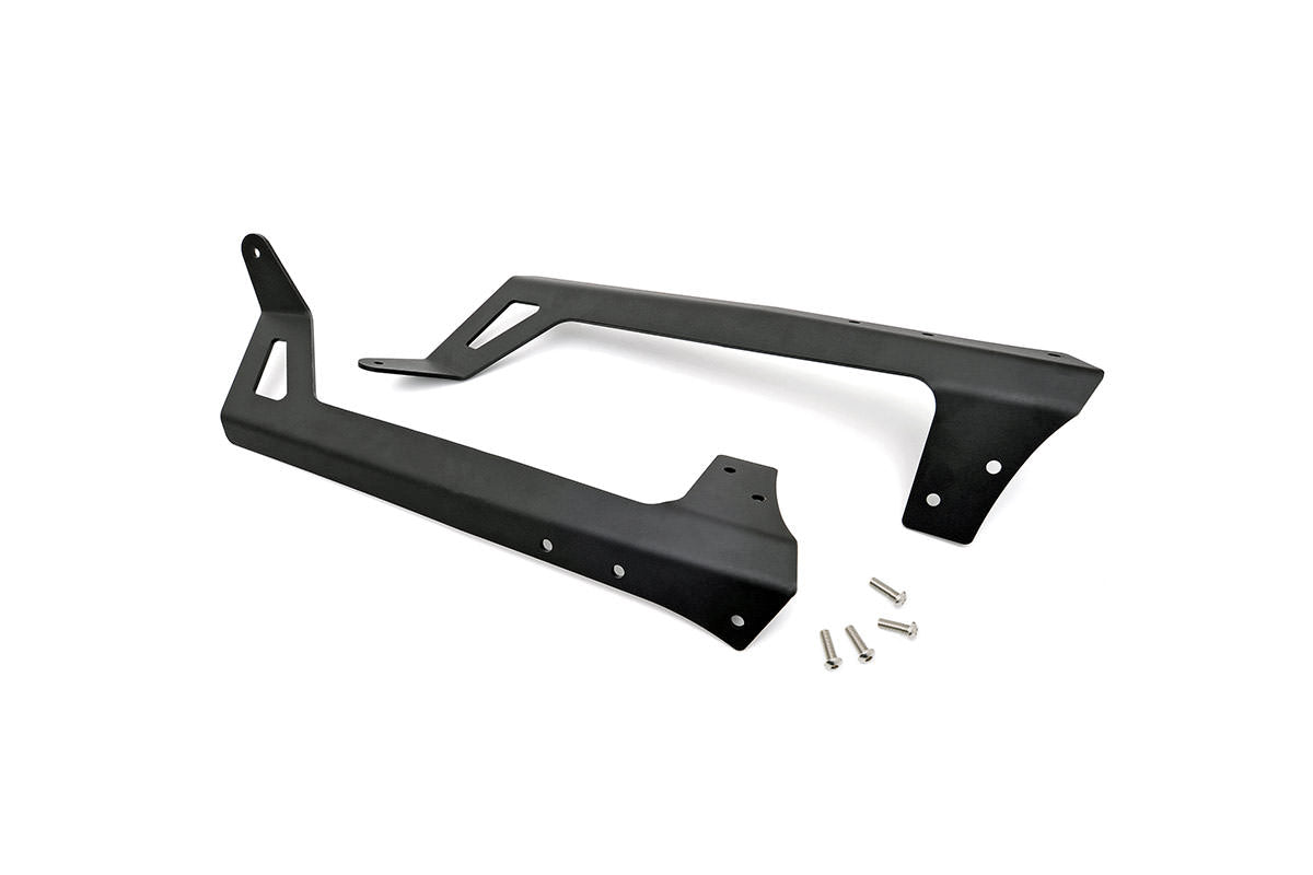 LED Light Mounts | Upper Windshield | 50" | Jeep Wrangler JK (07-18)