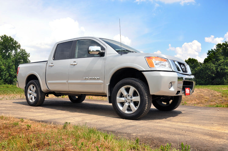 2 Inch Leveling Kit | Red Spacers | Nissan Titan 2WD/4WD (04-23)