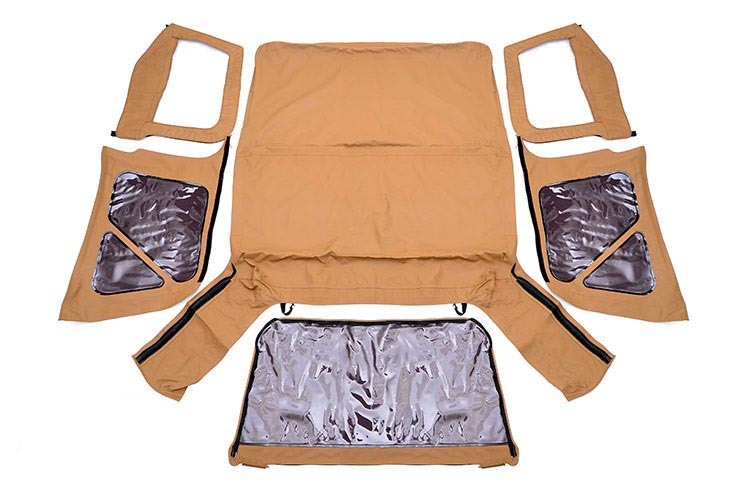 Soft Top | Replacement | Spice | Half Doors | Jeep Wrangler TJ (97-06)