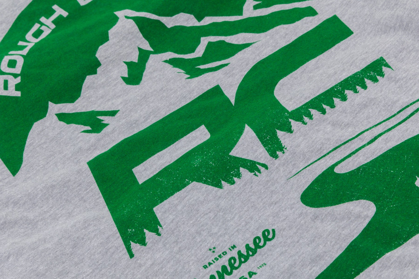 Rough Country T-Shirt | RC Mountains | Gray | SM