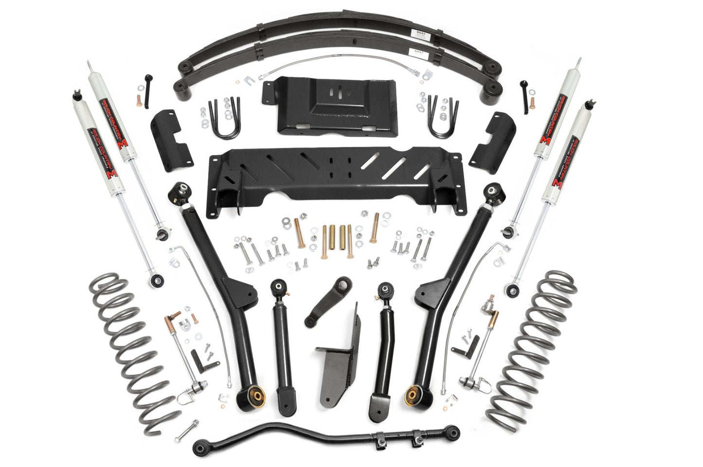 4.5 Inch Lift Kit | Long Arm | RR Leafs | NP242 | M1 | Jeep Cherokee XJ 4WD (84-01)