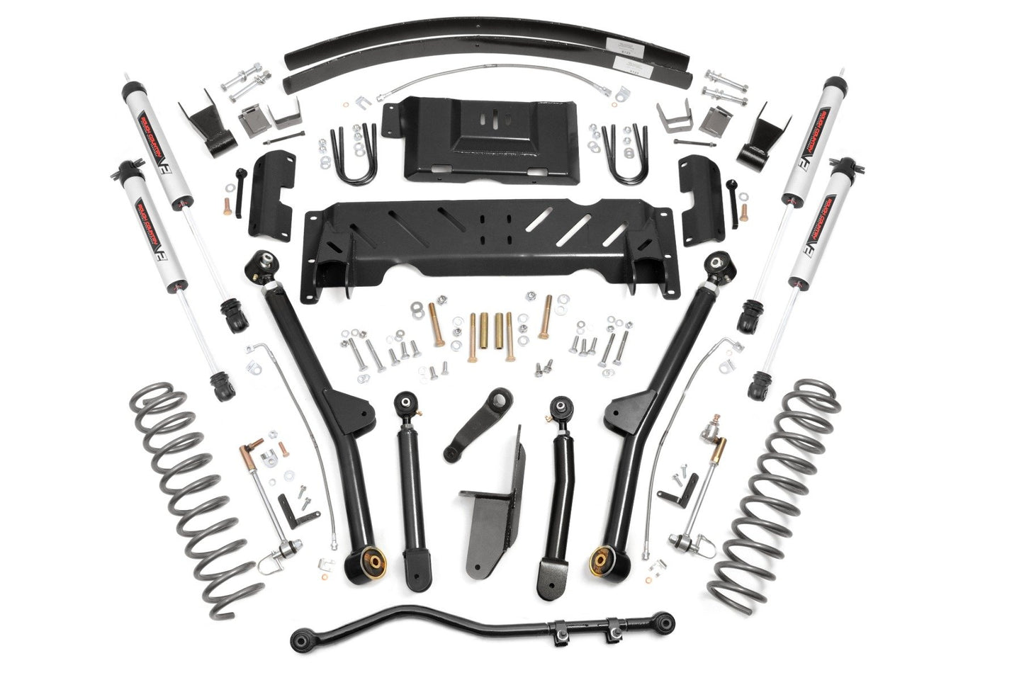 4.5 Inch Lift Kit | Long Arm | AAL | NP242 | V2 | Jeep Cherokee XJ 4WD (1984-2001)
