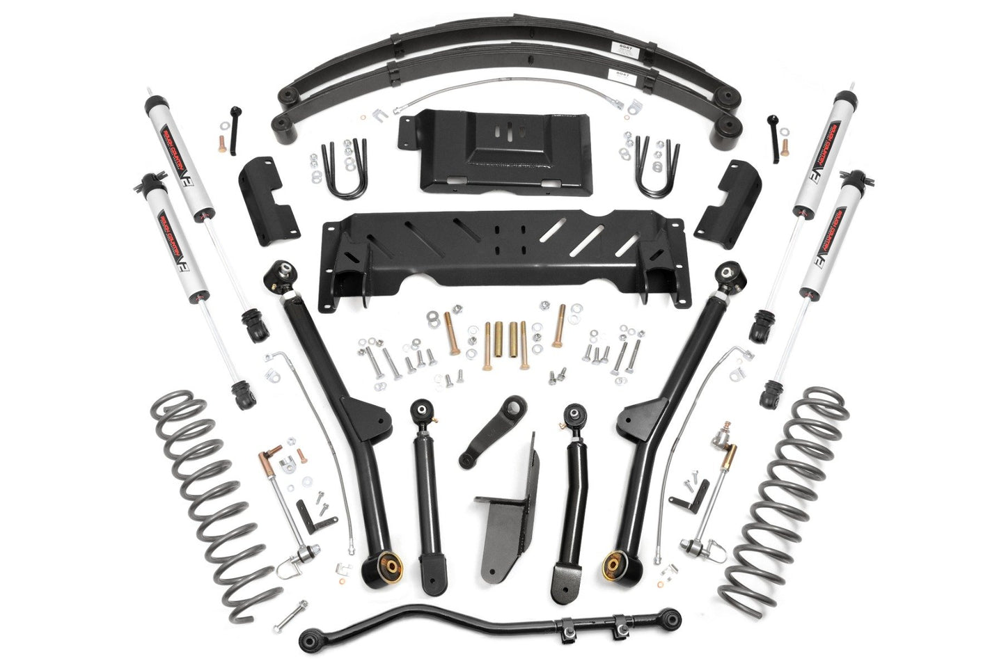 4.5 Inch Lift Kit | Long Arm | RR Leafs | V2 | Jeep Cherokee XJ 4WD (1984-2001)