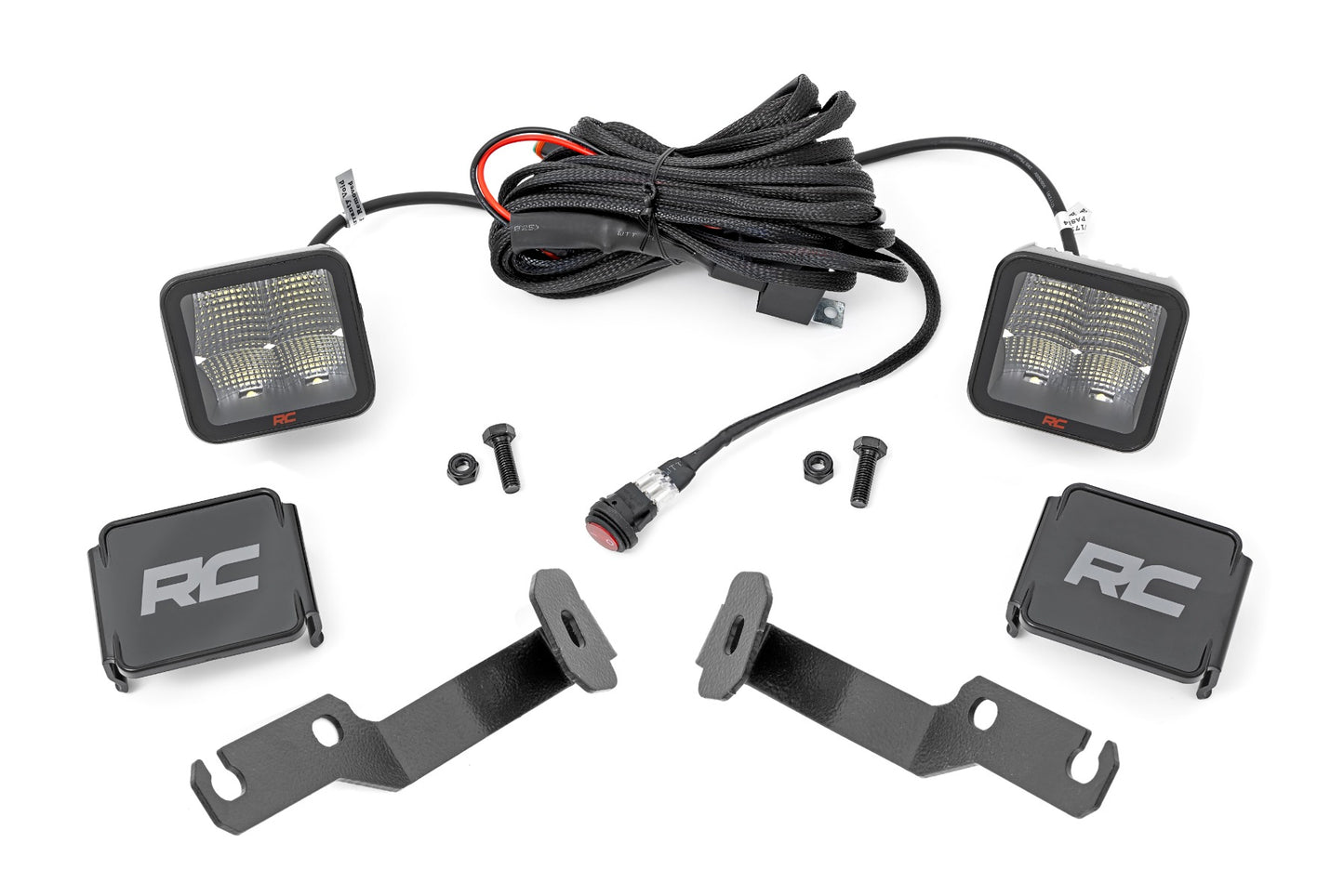LED Light Kit | Ditch Mount | 2" Spectrum Pair | Spot | Toyota Tacoma (05-15) - Off Road Canada