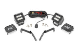 LED Light | Ditch Mount | 2" Black Pair | Flood | Chevy 1500 (2007-2013) - Off Road Canada