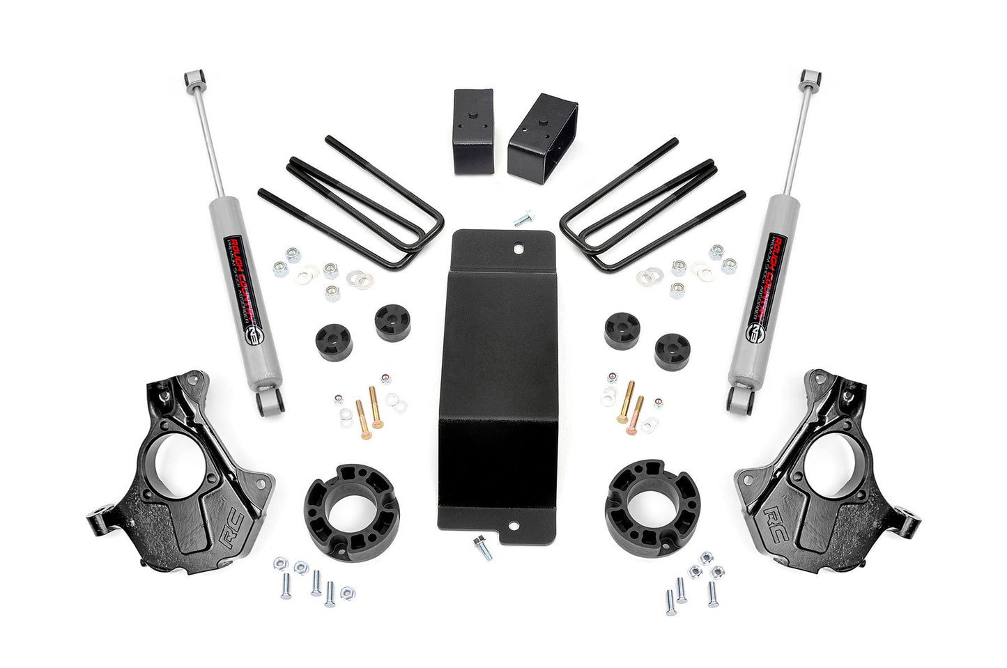 3.5 Inch Lift Kit | Cast Steel LCA | Chevy/GMC 1500 (14-18) - Off Road Canada
