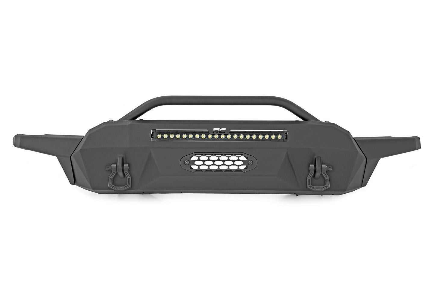 Front Bumper | High Clearance | Hybrid | 20" Blk DRL LED | Toyota Tacoma (16-23) - Off Road Canada