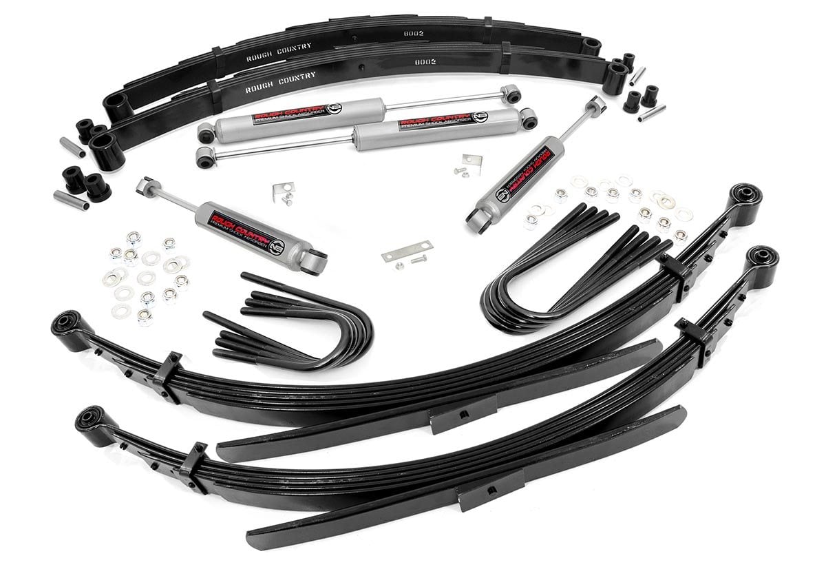 2 Inch Lift Kit | 56 Inch RR Springs | Chevy/GMC 3/4-Ton Suburban (88-91)
