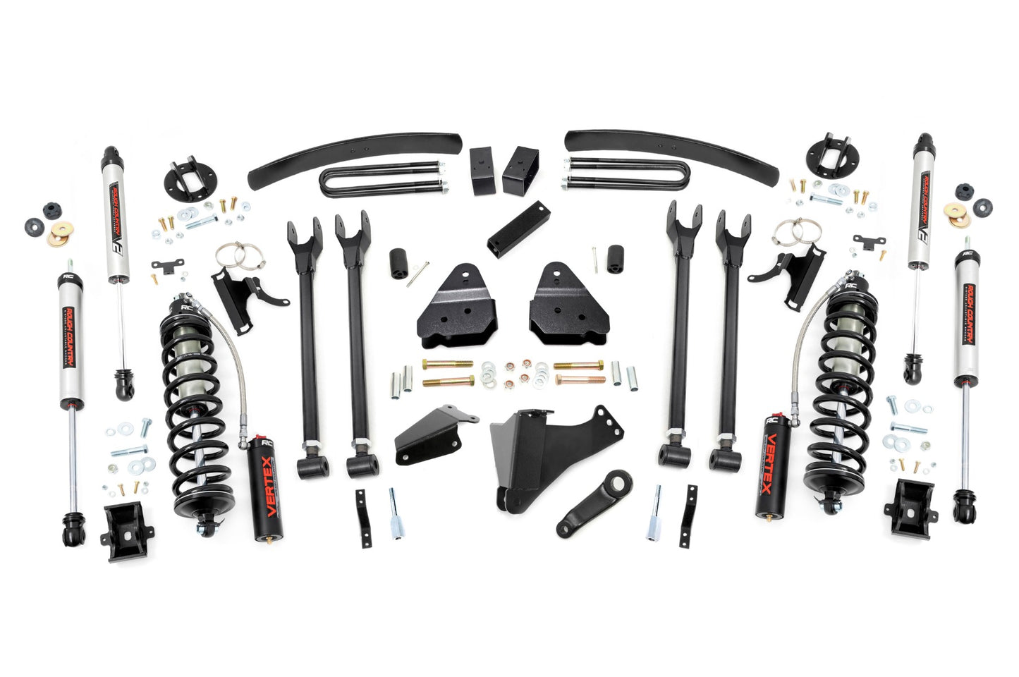 6 Inch Lift Kit | Diesel | 4 Link | C/O V2 | Ford F-250/F-350 Super Duty (05-07) - Off Road Canada