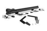 LED Light Kit | Lower Grille Mount | 30" Black Single Row | Toyota Tacoma (16-23) - Off Road Canada