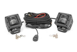 Black Series LED Light Pair| 2 Inch | SAE Fog - Off Road Canada