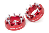 2 Inch Wheel Spacers | 8x170 | Red | Ford F-250/F-350 Super Duty (03-23) - Off Road Canada