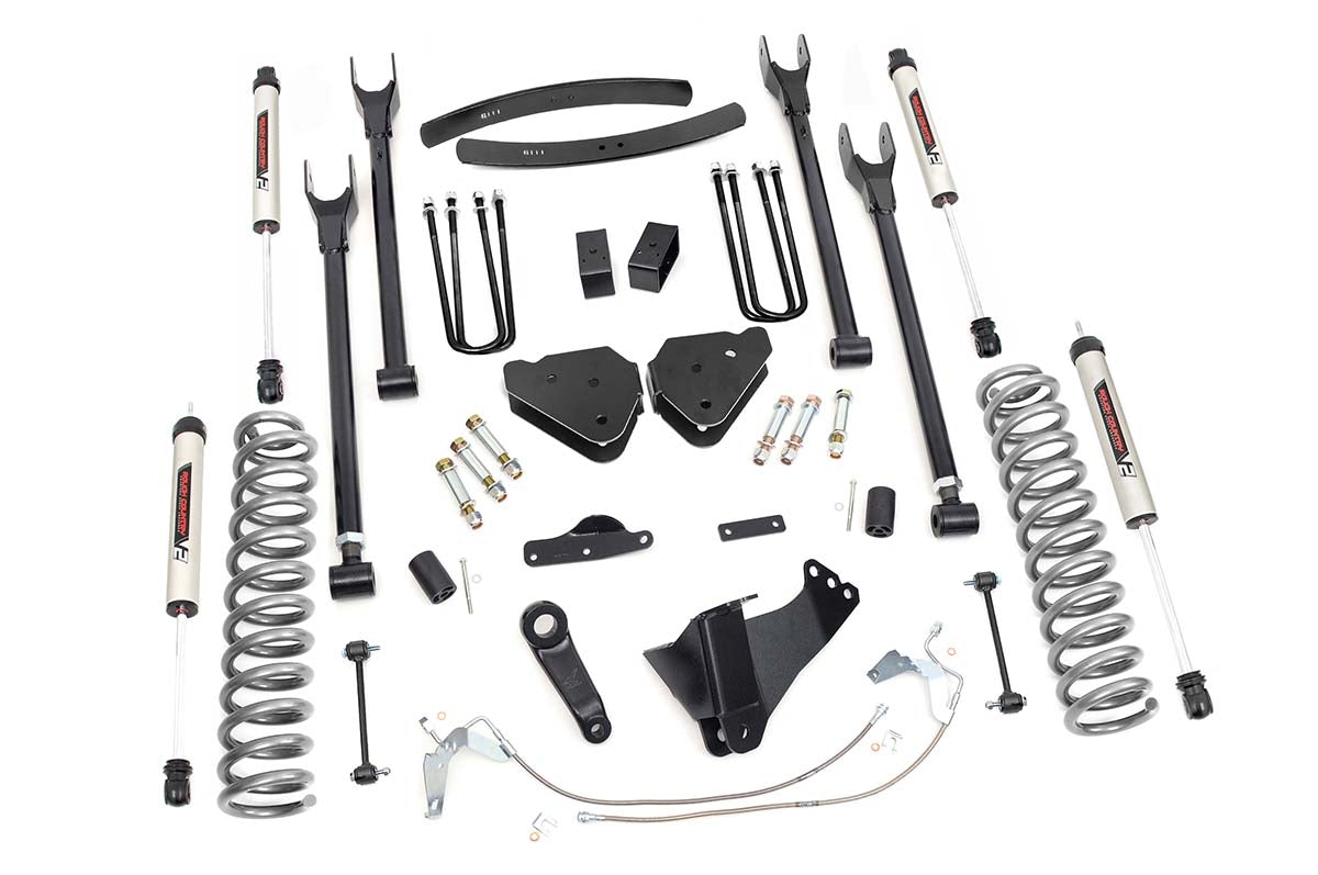 6 Inch Lift Kit | Diesel | 4 Link | V2 | Ford F-250/F-350 Super Duty (08-10) - Off Road Canada