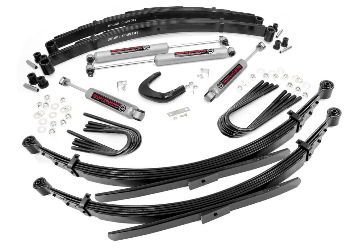 6 Inch Lift Kit | 52 Inch RR Springs | Chevy/GMC C20/K20 C25/K25 Truck (77-87)