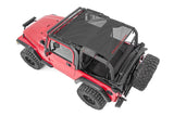 Mesh Bikini Top Plus | Black | Jeep Wrangler TJ (97-06)/Wrangler YJ (92-95) - Off Road Canada