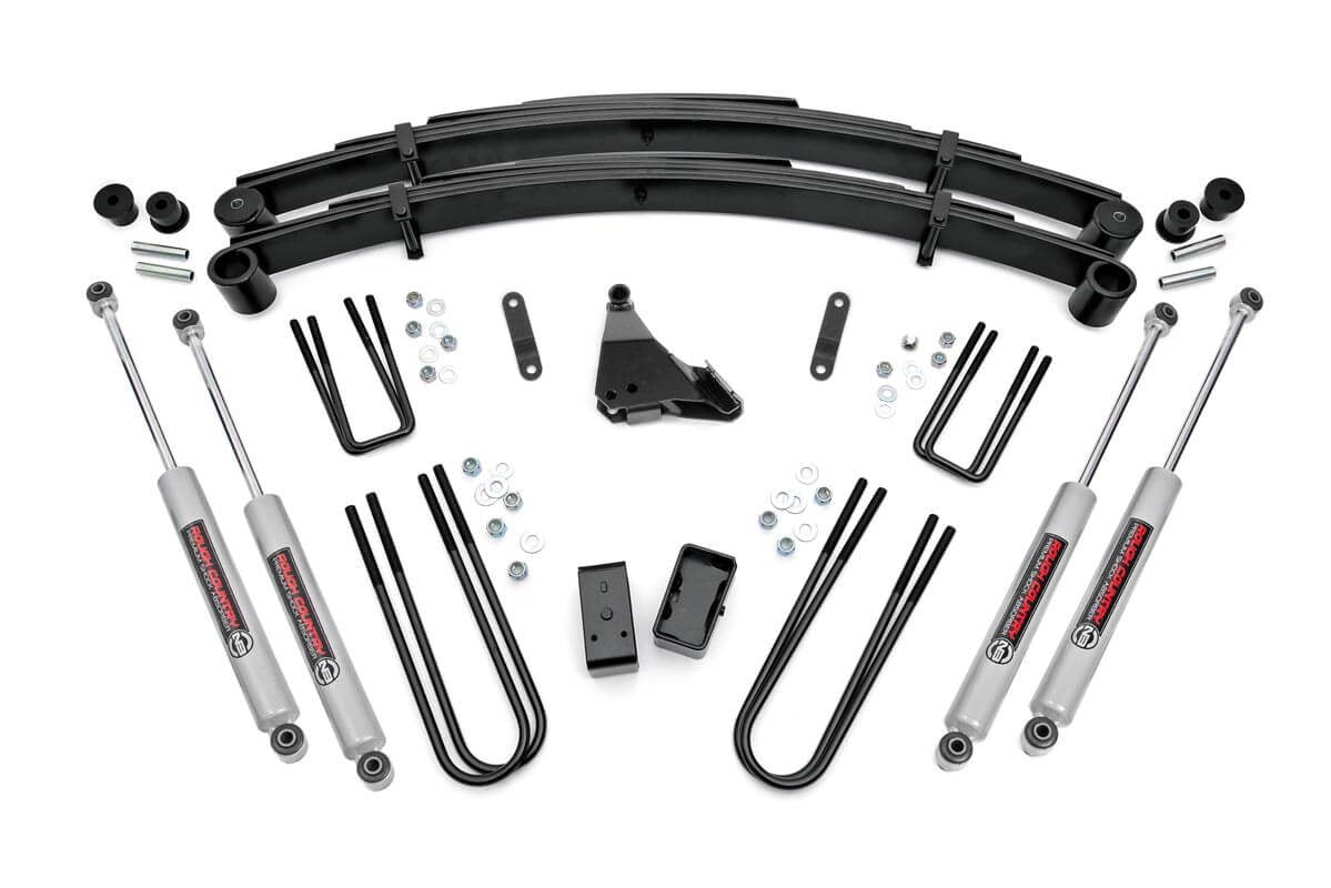 4 Inch Lift Kit | Rear Blocks | Ford F-250/F-350 Super Duty (99-04)