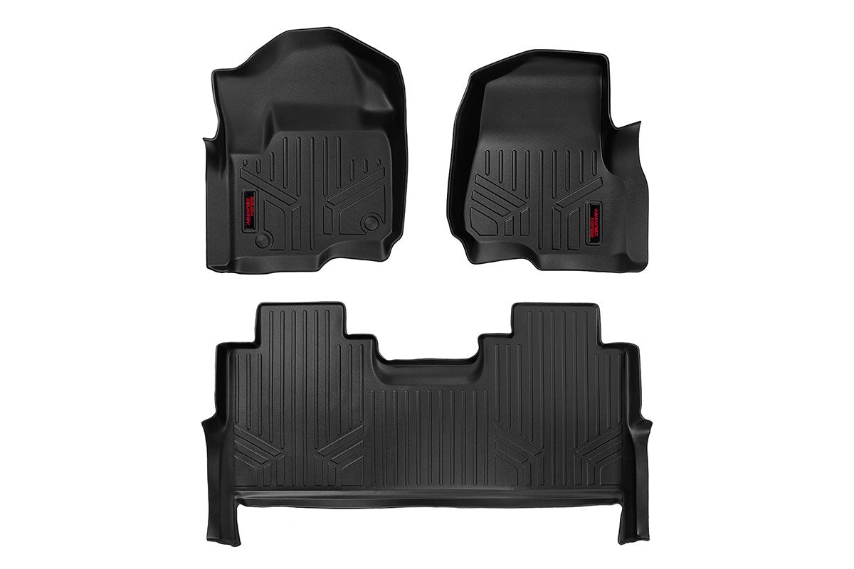 Floor Mats | Front and Rear | Ford F-250/F-350 Super Duty (17-23) - Off Road Canada