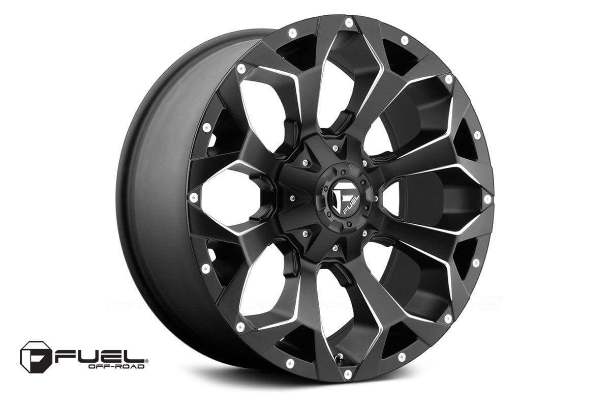 Fuel Assault One-Piece Matte-Black Wheel | 20x9 | 6x135/6x5.5 | +1mm - Off Road Canada