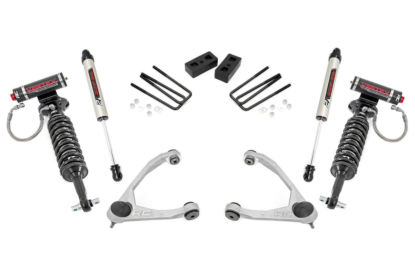 3.5" Lift Kit | Forged UCA | Cast Steel | Vertex/V2 | Chevy/GMC 1500 (07-13) - Off Road Canada