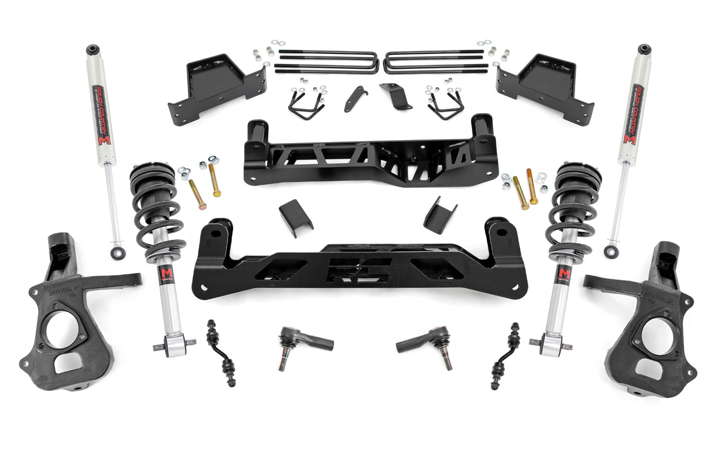 7" Lift Kit | Alu/Stamp Steel | M1 Strut/M1 | Chevy/GMC 1500 (14-18) - Off Road Canada