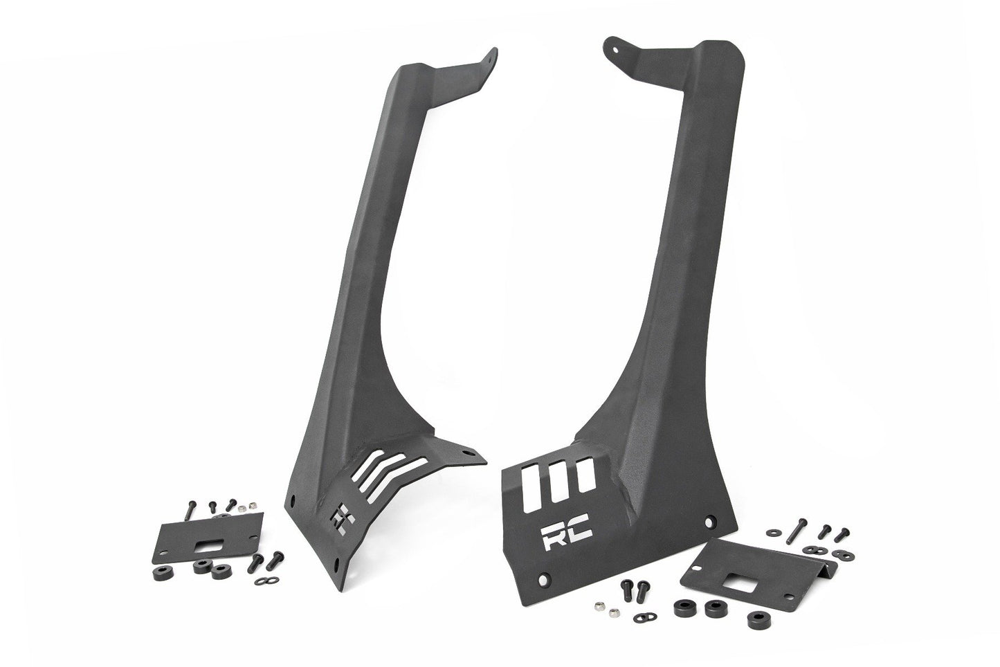 LED Light Mounts | Upper Windshield | 50" | Jeep Gladiator JT (20-23)/Wrangler JL (18-23) - Off Road Canada