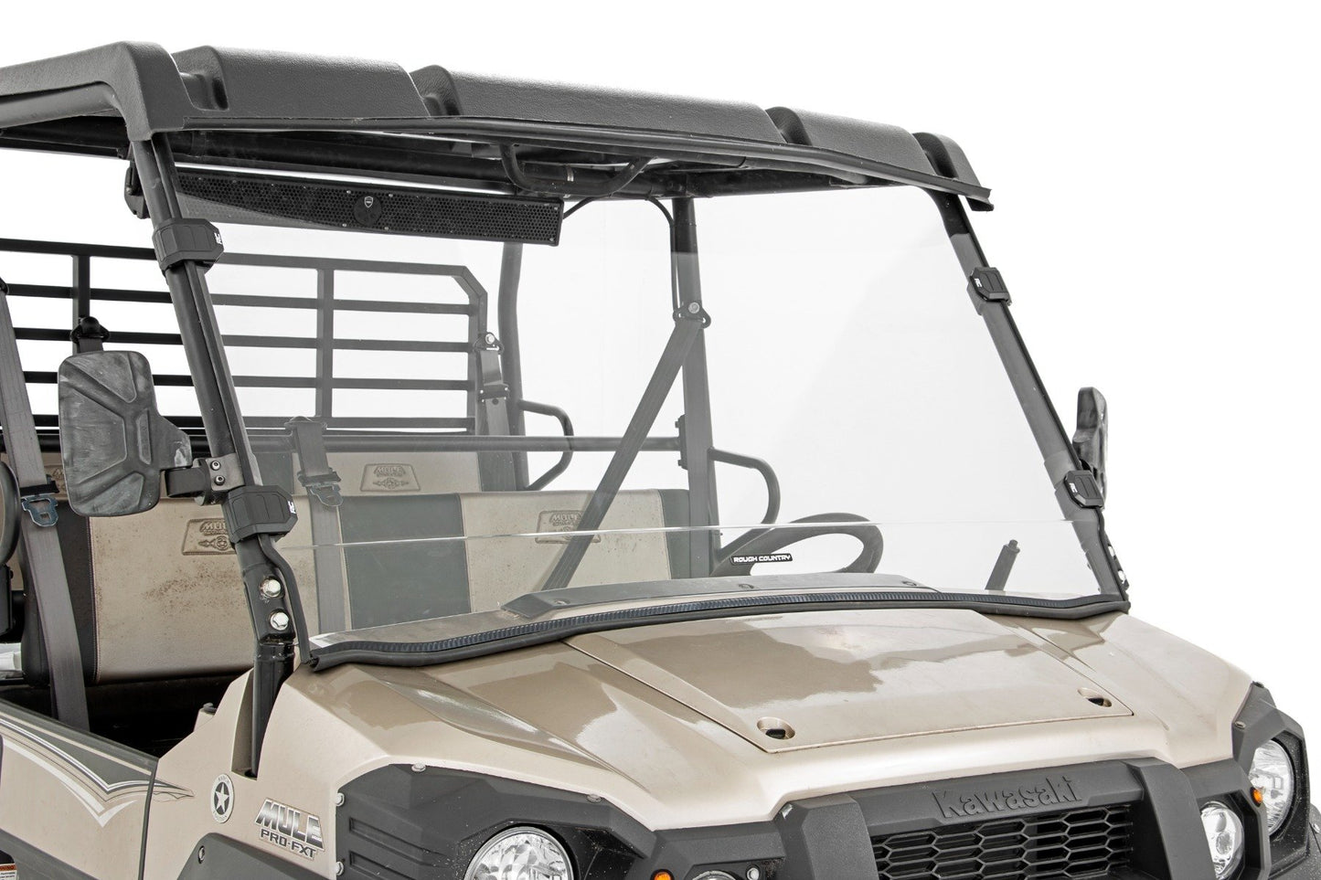 Full Windshield | Scratch Resistant | Kawasaki Mule - Off Road Canada