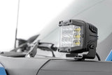 LED Light Kit | Ditch Mount | 2" Black Pair | Spot Pattern | Ford Bronco (21-23) - Off Road Canada