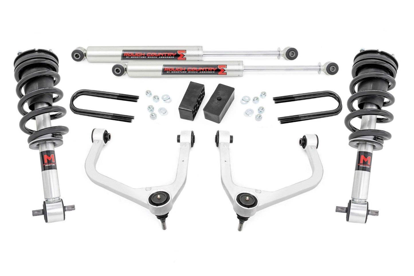 3.5 Inch Lift Kit | Mono Leaf Rear | M1 Struts/M1 | GMC Sierra 1500 (19-23) - Off Road Canada