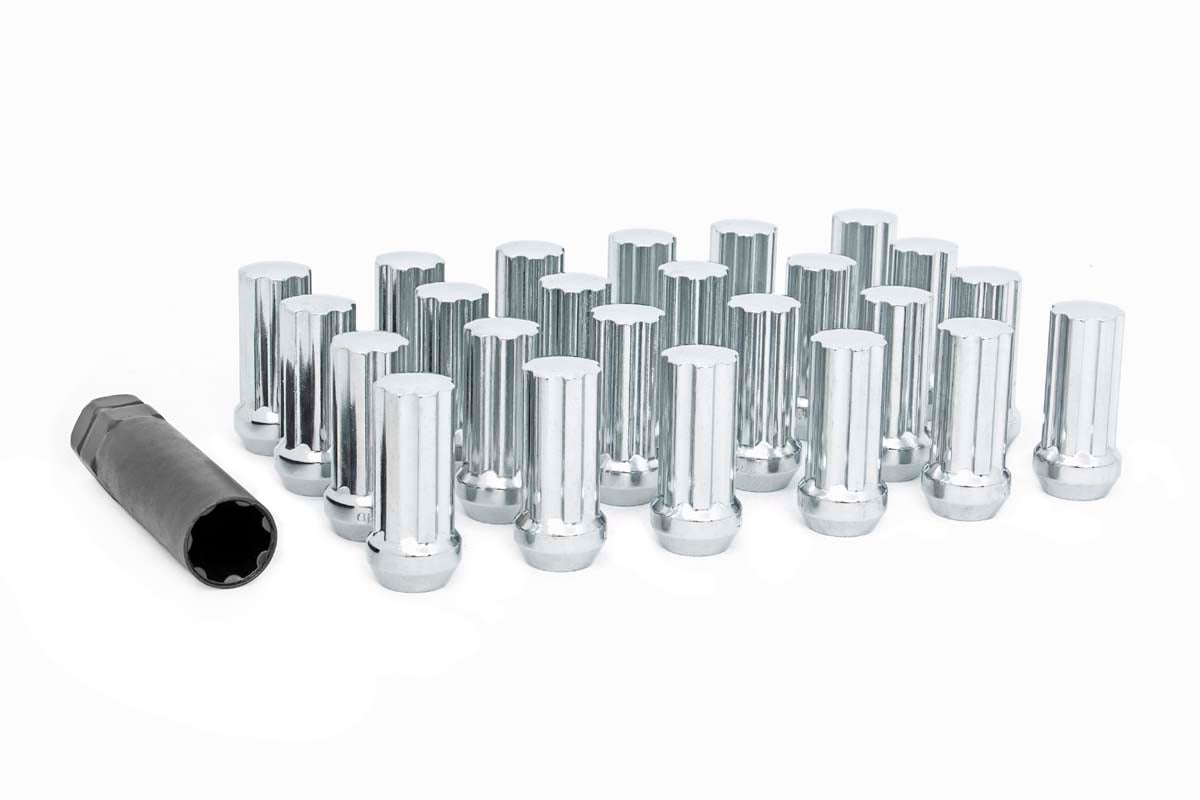 M14 x 1.5 Lug Nut Set of 24 | Chrome - Off Road Canada