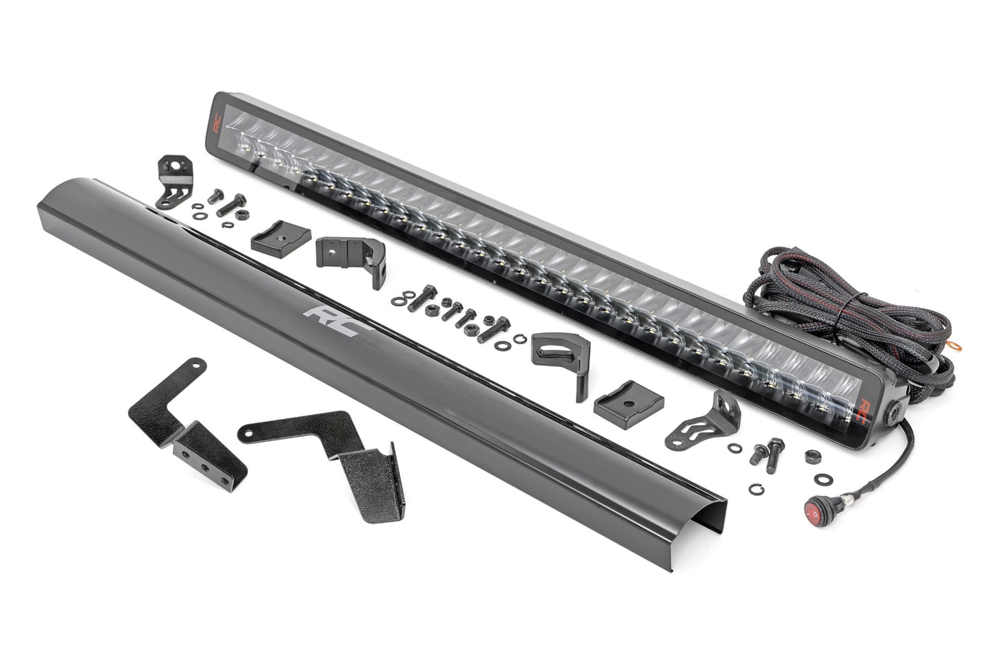 LED Light Kit | Bumper Mount | 30" Spectrum Dual Row | Toyota FJ Cruiser (07-14) - Off Road Canada