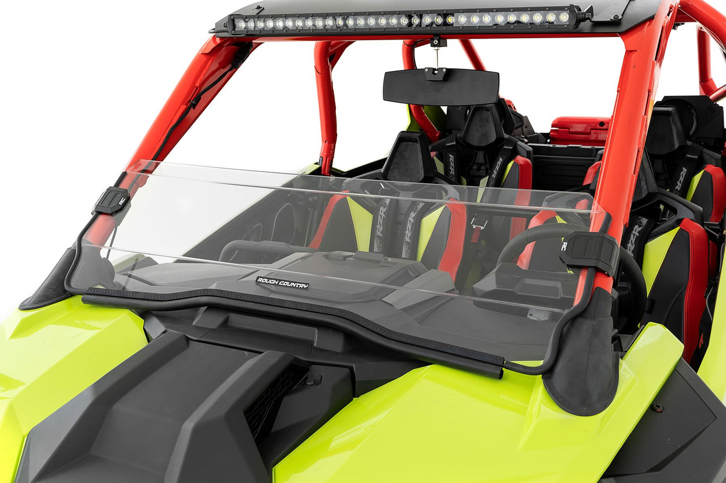 Half Windshield | Scratch Resistant | Polaris RZR Pro/Turbo R - Off Road Canada