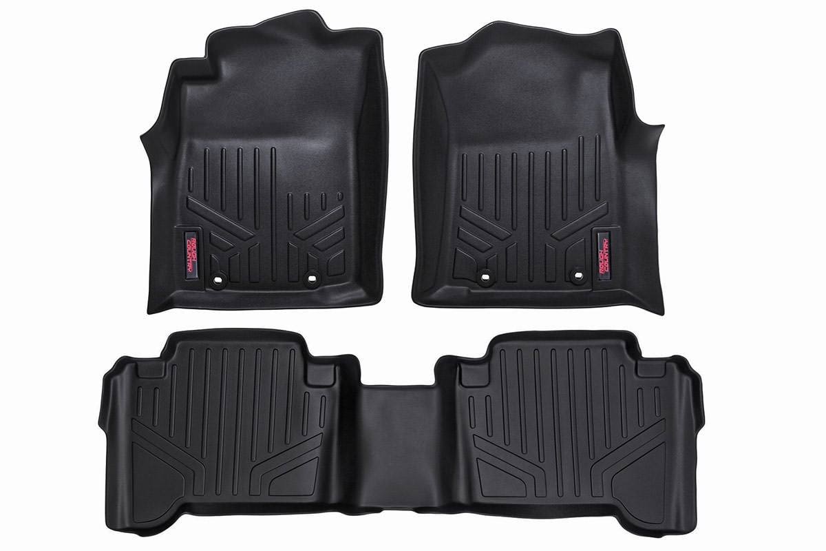 Floor Mats | Front and Rear l Double Cab | Toyota Tundra (07-11) - Off Road Canada
