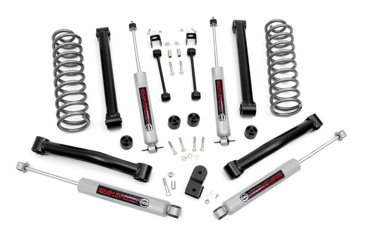 3.5 Inch Lift Kit | V-8 Motor | Jeep Grand Cherokee ZJ 4WD (93-98)