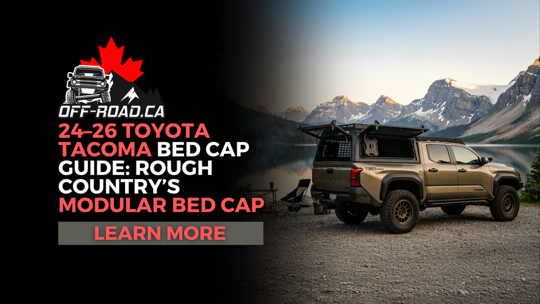 24–26 Toyota Tacoma Bed Cap Guide: Rough Country’s Modular Bed Cap