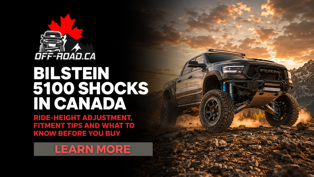 Bilstein 5100 Shocks in Canada: Ride-Height-Adjustable Options for Trucks and SUVs