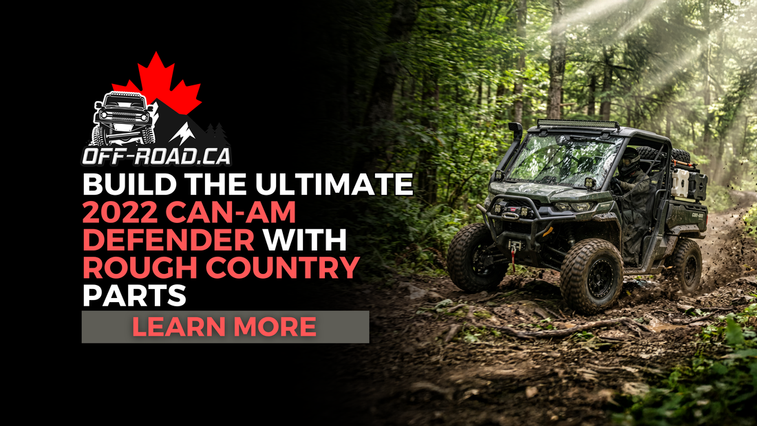 Build the Ultimate 2022 Can-Am Defender with Rough Country Parts