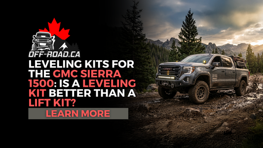 Leveling Kits for the GMC Sierra 1500: Is a Leveling Kit Better Than a Lift Kit?