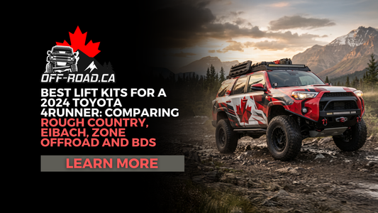 Best Lift Kits for a 2024 Toyota 4Runner: Comparing Rough Country, Eibach, Zone Offroad and BDS