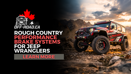 Rough Country Performance Brake Systems for Jeep Wranglers: Bigger Brakes for Bigger Builds