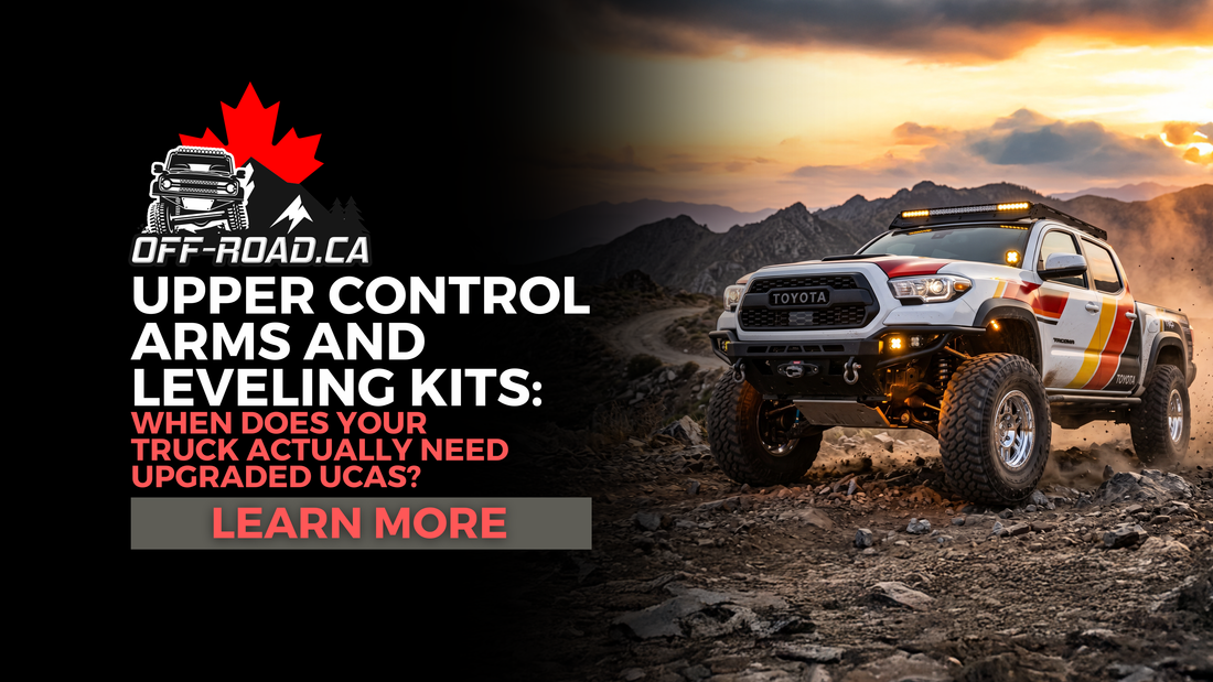 Upper Control Arms and Leveling Kits: When Does Your Truck Actually Need Upgraded UCAs?