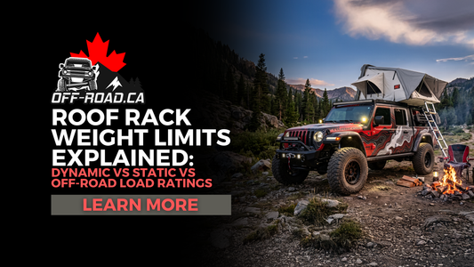 Roof Rack Weight Limits Explained: Dynamic vs Static vs Off-Road Load Ratings