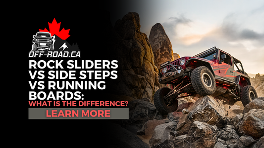 Rock Sliders vs Side Steps vs Running Boards: What Is the Difference?