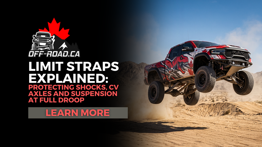 Limit Straps Explained: Protecting Shocks, CV Axles and Suspension at Full Droop