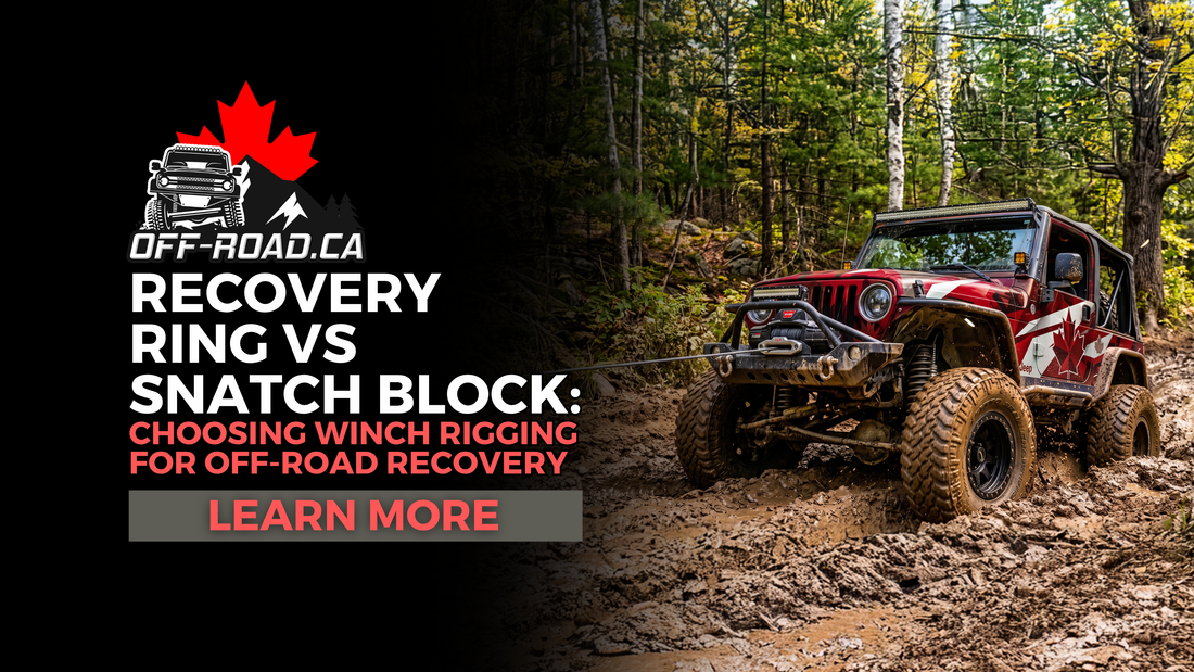 Recovery Ring vs Snatch Block: Choosing Winch Rigging for Off-Road Recovery