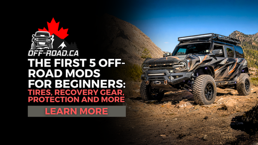 The First 5 Off-Road Mods for Beginners: Tires, Recovery Gear, Protection and More