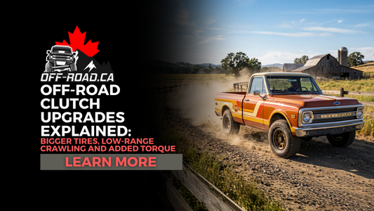 Off-Road Clutch Upgrades Explained: Bigger Tires, Low-Range Crawling and Added Torque